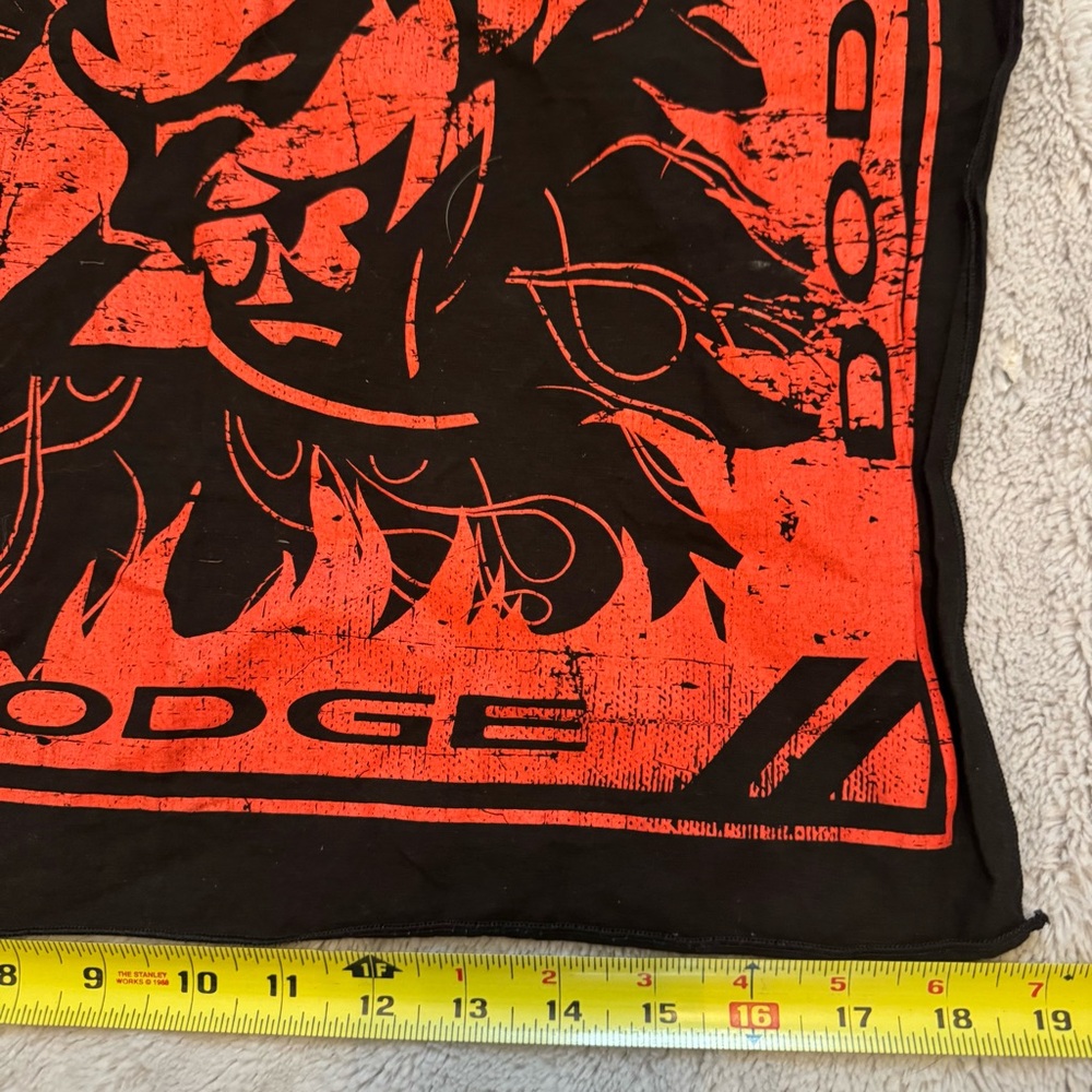 Dodge Mopar Performance Demon Graphic Bandana Bla… - image 5